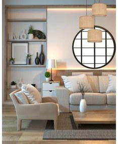 Lampadario a sospensione con filo IRMA 3xE27/60W/230V diametro 45 cm