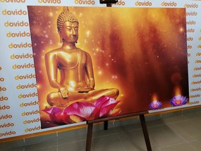 Quadro su tela – Buddha dorato