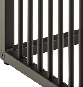 Tavolo contenitore con piano in vetro 40x40 cm Strington - Actona