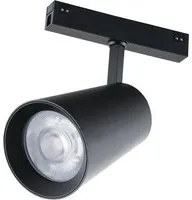 Faro binario DAVINCI 48V nero 30W 4000K (luce naturale)