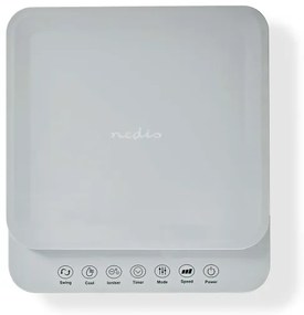 Nedis COOL116CWTW - Condizionatore 65W/230V Wi-Fi Tuya bianco + telecomando