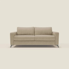 Alaya Divano letto matrimoniale dai morbidi cuscini in tessuto impermeabile T03 beige