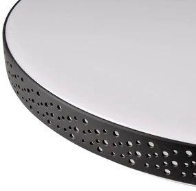 Plafoniera LED da bagno MOON LED/18W/230V nero IP44