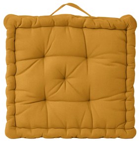 Cuscino materasso 45x45 cm giallo