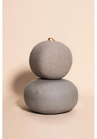 Pouf grigio chiaro Turenio, ø 70 cm Mochi - Hübsch