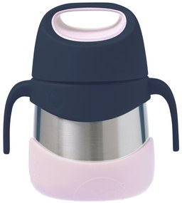 Contenitore termico per alimenti – indaco/rosa