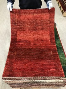 Loribaft Tappeto persiano 70x100 Rosso (Iran) Annodato A Mano