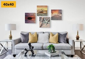 Set di quadri – Vacanza in paradiso