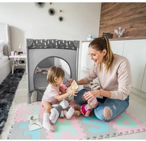 BabyOno - Culla da viaggio BASIC grigio