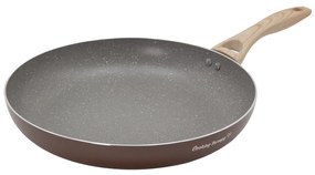 Padella 32 cm scritta marrone Cooking Therapy