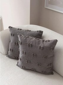 Federe decorative in set 2 pz 43x43 cm Tuffet – Mioli Decor