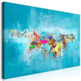 Quadro  Paradise (1 Part) Wide  Colore colorful, Dimensioni e Misure 120x60