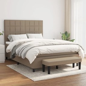 Giroletto A Molle Con Materasso Tortora 140x200 Cm İn Tessuto /