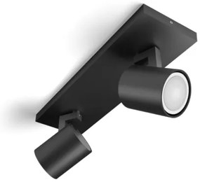 Philips - Faretto LED dimmerabile Hue RUNNER 2xGU10/4,2W/230V + +TC nero