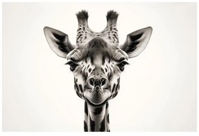Quadro su tela – Ritratto di giraffa