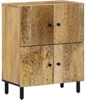 Credenza 60x33x75 cm in Legno Massello di Mango 356917