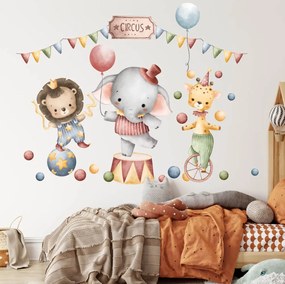 Carta adesiva per pareti - Safari circus | Inspio