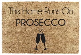 Stuoia di cocco 40x60 cm This Home Runs On Prosecco - Artsy Doormats