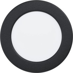 Plafoniera LED/da incasso nera FUEVA 5 – EGLO