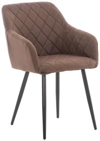 Sedia Da Sala Da Pranzo Shila - Comfort Ed Eleganza / Stoff / Braun