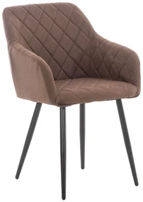 Sedia Da Sala Da Pranzo Shila - Comfort Ed Eleganza / Stoff / Braun