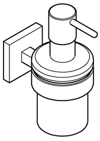 GROHE 410982430 - Dispenser per sapone liquido START CUBE 158 × 126 × 72 mm nero