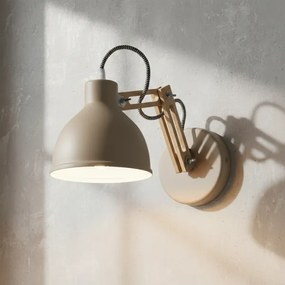 Lampada da parete MARCELLO 1xE27/15W/230V beige