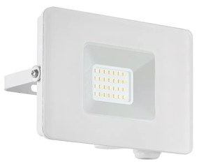 Faretto Esterno Moderna Faedo 3 Alluminio Bianco Led