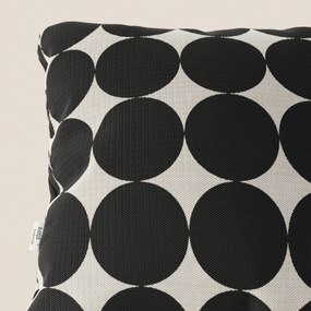 Dot cuscini geometrici disponibile in diversi colori in tessuto Idrorepellente nero