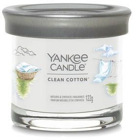 Candela Clean Cotton in barattolo medio Yankee Candle