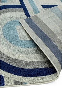 Tappeto blu polveroso 120x170 cm Nova Retro Blue – Asiatic Carpets