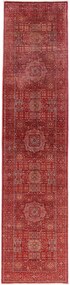 Mamluk Tappeto 350x80 (Afghanistan) Annodato A Mano