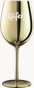 Set di 2 bicchieri da vino in vetro soffiato Käfer