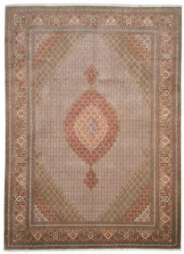Tabriz Tappeto 250x350 Beige (Iran) Annodato A Mano