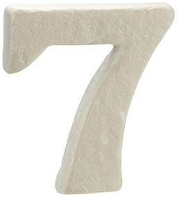 Numeri 7 Bianco polistirene 2 x 15 x 10 cm (12 Unità)
