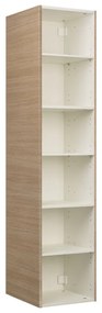 Colonna per mobile bagno Remix 1 anta P 46 x L 45 x H 140 cm rovere naturale