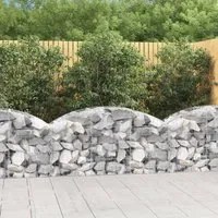 Cesto Gabbione ad Arco 150x50x60/80 cm Ferro Zincatocod mxl 103277