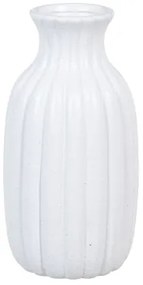Vaso 16,5 x 16,5 x 32 cm Ceramica Bianco