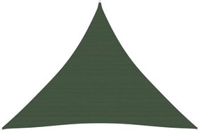 Vela Parasole 160 G/m² Verde Scuro 5x5x5 M İn Hdpe /