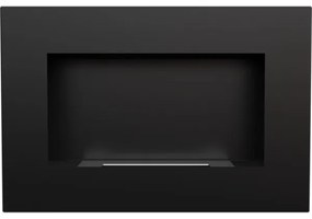 Camino a bioetanolo incasso DELTA 40x60 cm 2kW nero