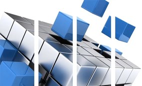 Quadri 5 pezzi – Cubo strategico