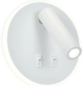 Luce Spot da parete a LED IRIS LED/12W/230V 3000K bianco