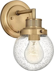 Quintiesse QN-POPPY1-HB-BATH - Applique da bagno POPPY 1xE27/60W/230V IP44 dorata