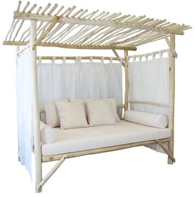 VANDENBERG - gazebo letto in teak