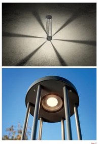 Redo 90579 - Lampada da esterno KALEN LED/8W/230V 3000K 75 cm IP65 antracite