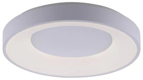 Plafoniera moderna bianca con LED dimmerabile a 3 livelli - Steffie