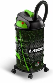 Aspiratutto solidi e liquidi professionale 1200 watt con fusto in acciaio e motore silenzioso Rudy 30S Lavor
