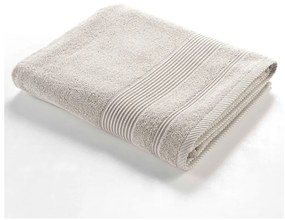 Asciugamano tipo terry beige in cotone 90x150 cm Tendresse – douceur d'intérieur