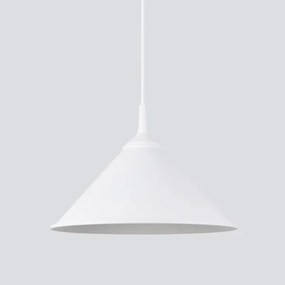 Sollux SL.1325 - Lampadario a sospensione con filo ZUMA 1xE27/15W/230V diametro 30 cm bianco