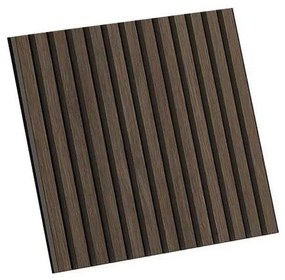 BATH DELUXE 54-060-08-84-12-SET 4x Pannello acustico a parete DANVIKEN 60x60 cm noce